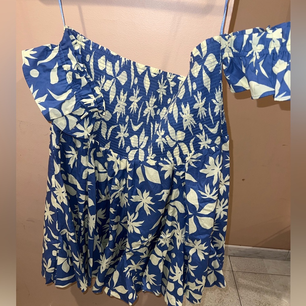 Short Summer Floral Dress